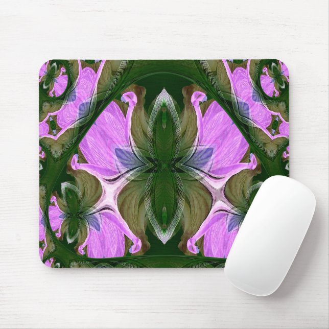 Alien Flowers...... Mouse Mat (With Mouse)