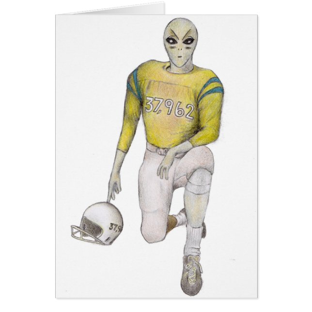 Alien Football Player (Front)