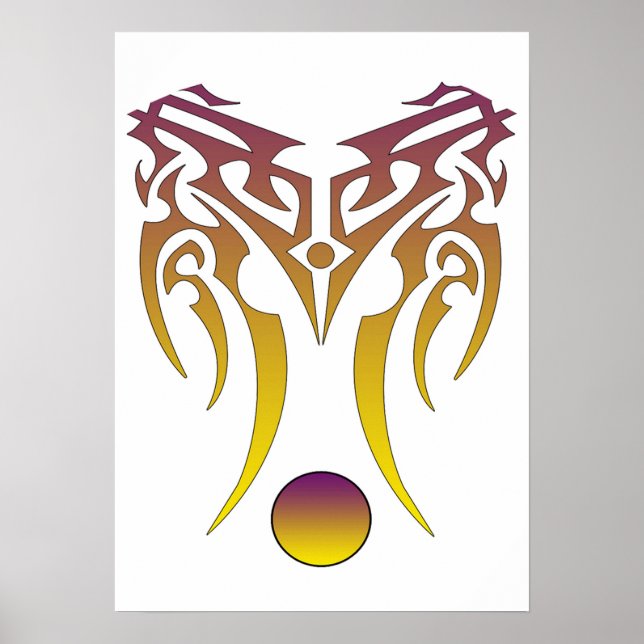 Alien Football Poster (Front)