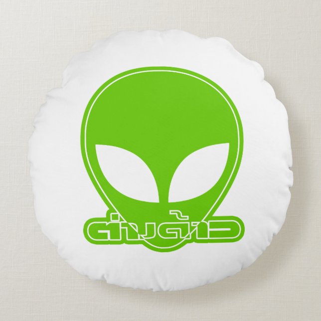 Alien [Foreigner] Tang Dao ★ Thai Language Script Round Cushion (Front)