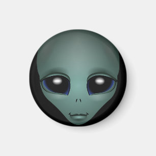 Alien Fridge Magnet Extraterrestrial Gifts & Decor