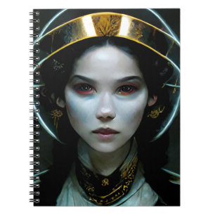 Alien Girl 2 Science Fiction Notebook