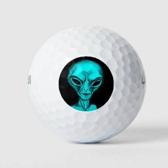 Alien Golf Balls (Front)