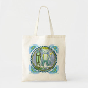 Alien Golf   tote bag