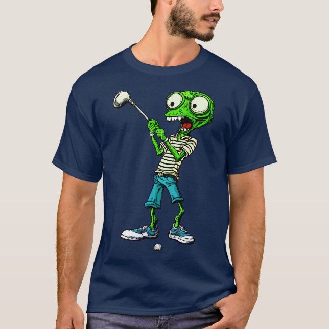 Alien golfer T-Shirt (Front)