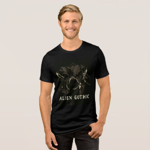 Alien Gothic - Retro Meets Artistic Drama Tri-Blend Shirt