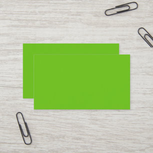 Alien Green Business Card