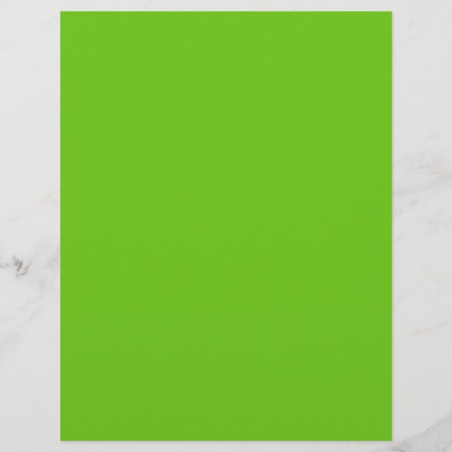 Alien Green Flyer (Front)