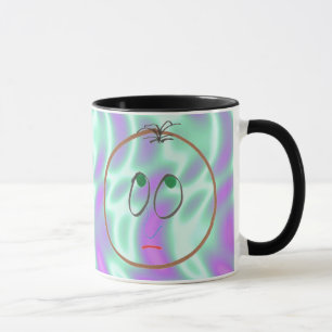 Alien Green, Funny Faces Mug