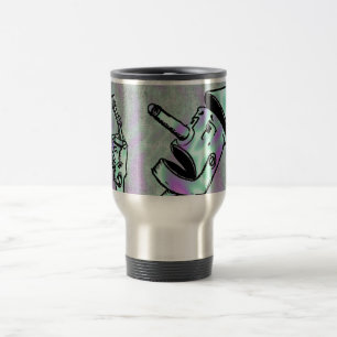 Alien Green, Tin Man Travel Mug