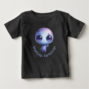 Alien – Greetings Earthlings Baby T-Shirt