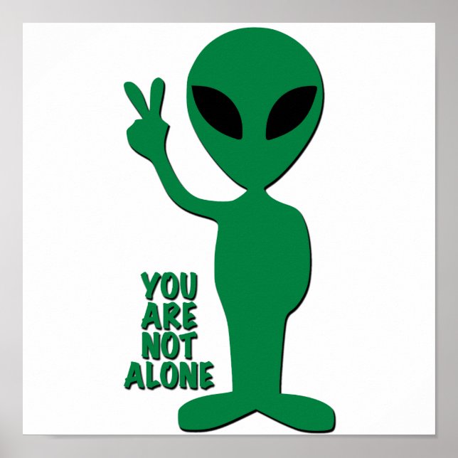 Alien Greetings - You Are Not Alone Poster (Front)