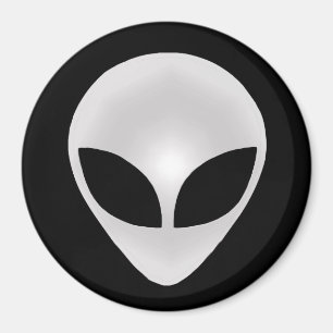 Alien Grey Head Magnet