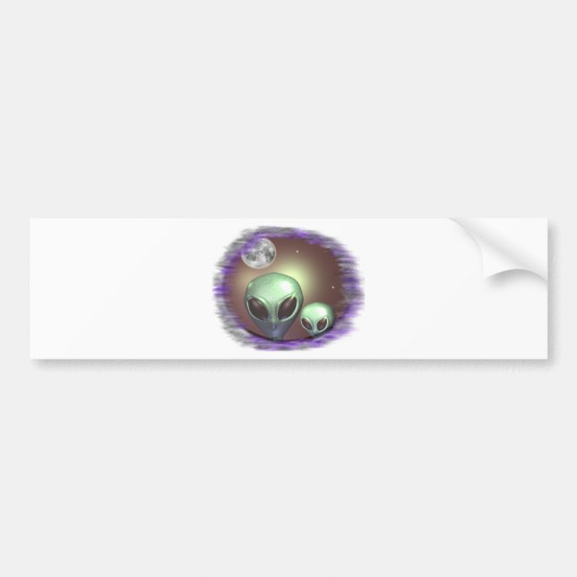 Alien Greys Items Bumper Sticker (Front)