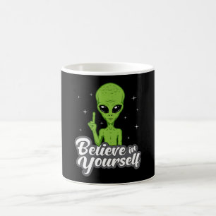 Alien Head Area 51 Ufo Aliens Space Funny Gift Coffee Mug