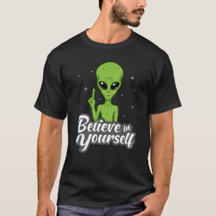 Alien Head Area 51 Ufo Aliens Space Funny Gift T-Shirt