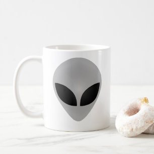 Alien Head Coffee Mug