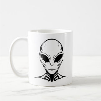 Alien Head Coffee Mug