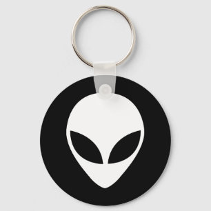 Alien Head Keychain