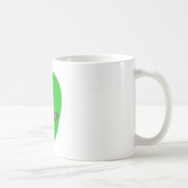 Alien Head Mind Control Coffee Mug (Right)