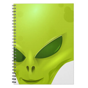 Alien Head Notebook