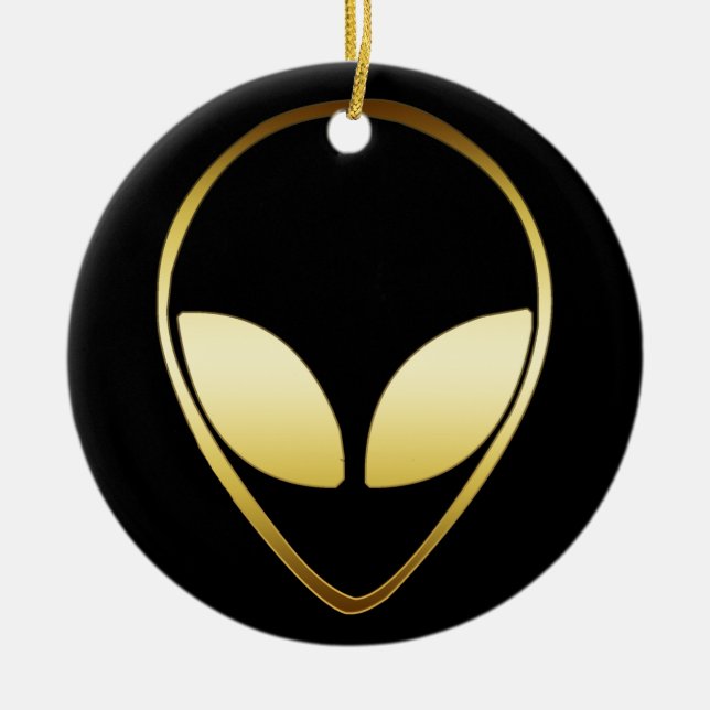 ALIEN HEAD ORNAMENT (Front)