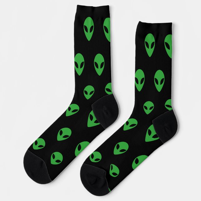 Alien Head Socks (Left)