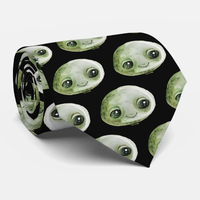 Alien Head Tie (Rolled)