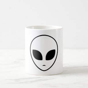 Alien Head Ufo Aliens Space Area 51 Gift Idea Coffee Mug