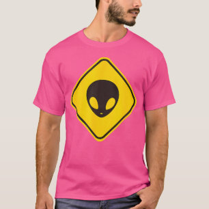 Alien Head Ufo. Universe T-Shirt