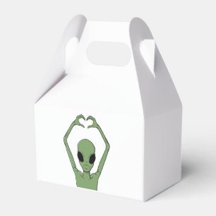 Alien Heart Pose Favour Box
