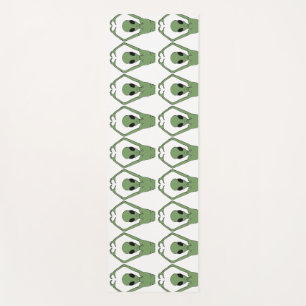 Alien Heart Pose Yoga Mat