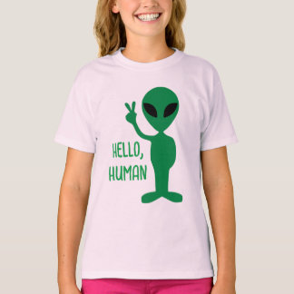  Alien - Hello Human T-Shirt