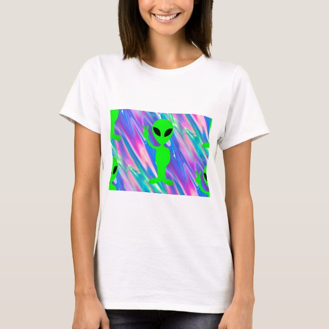 alien hologram T-Shirt (Front)