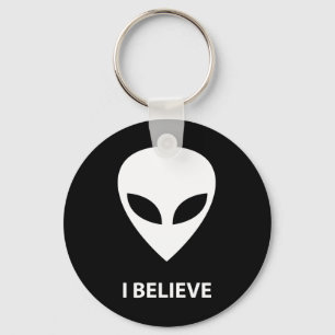 ALIEN I Believe Keychain