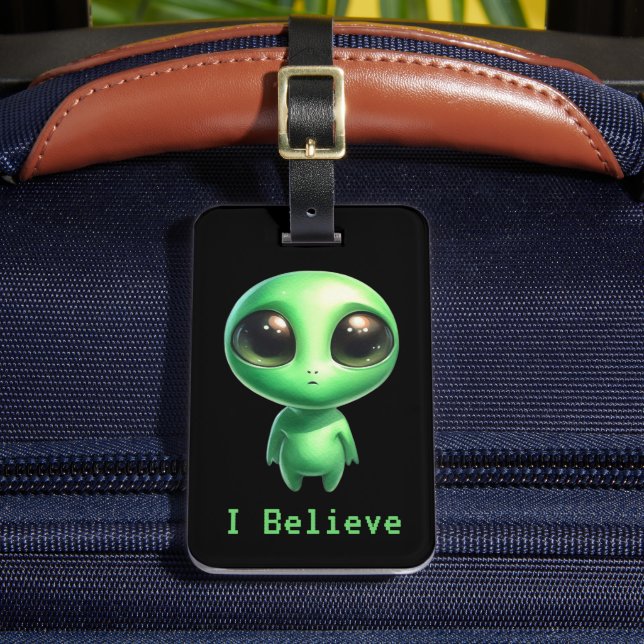 Alien – I Believe   Luggage Tag (Front Insitu 2)