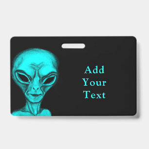 Alien ID Badge