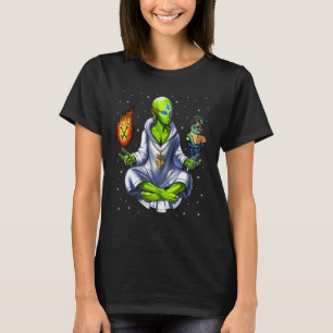 Alien Illuminati Conspiracy Theory All Seeing Eye T-Shirt