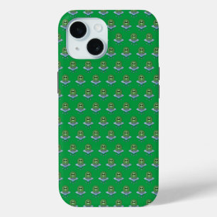 Alien in his little spaceship iPhone 15 case