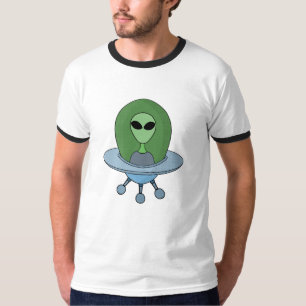 Alien in his little spaceship T-Shirt