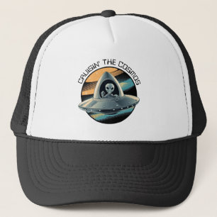 Alien in Spaceship Hat