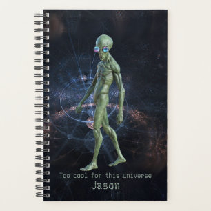 Alien In Sunglasses  Planner