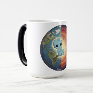 Alien in the Womb of Earth Magic Mug