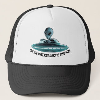 Alien in UFO Hat