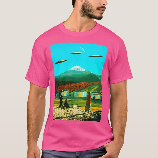 Alien Invasion Active T-Shirt (Front)
