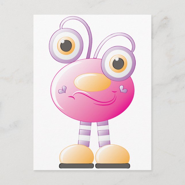 Alien Invasion for Girls 1 Postcard (Front)