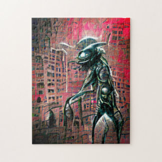Alien Invasion Jigsaw Puzzle