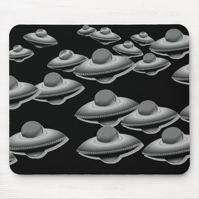 Alien Invasion Mouse Mat (Front)