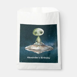 Alien Invasion Outer Space Birthday Favour Bags