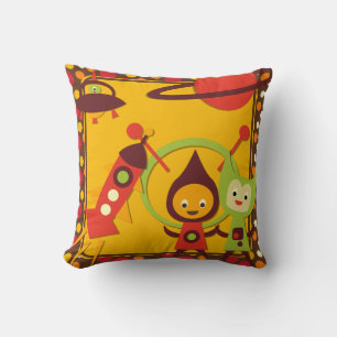 Alien Invasion Pillow